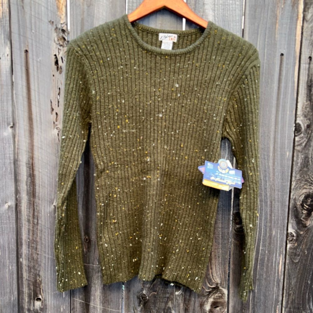 Bleu Cafe Knit Pullover Sweater womens  Size Large